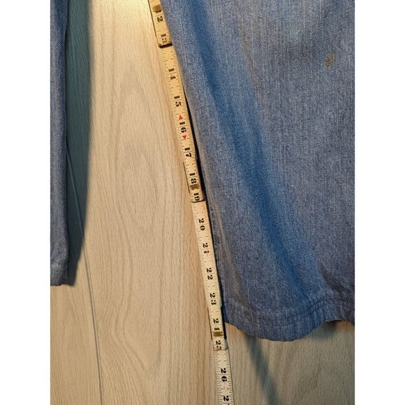 Empyre Women's Denim Jeans Light Wash Draw String Elastic Waist Size Medium - Picture 11 of 13